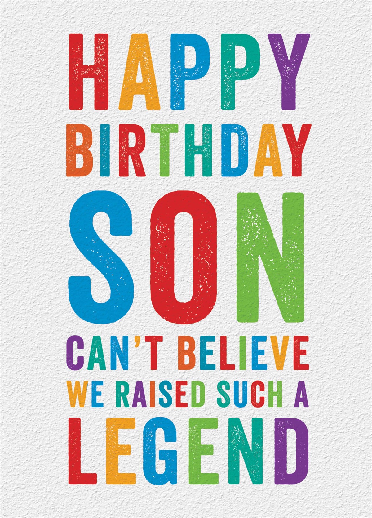 Happy Birthday Son Card | Scribbler