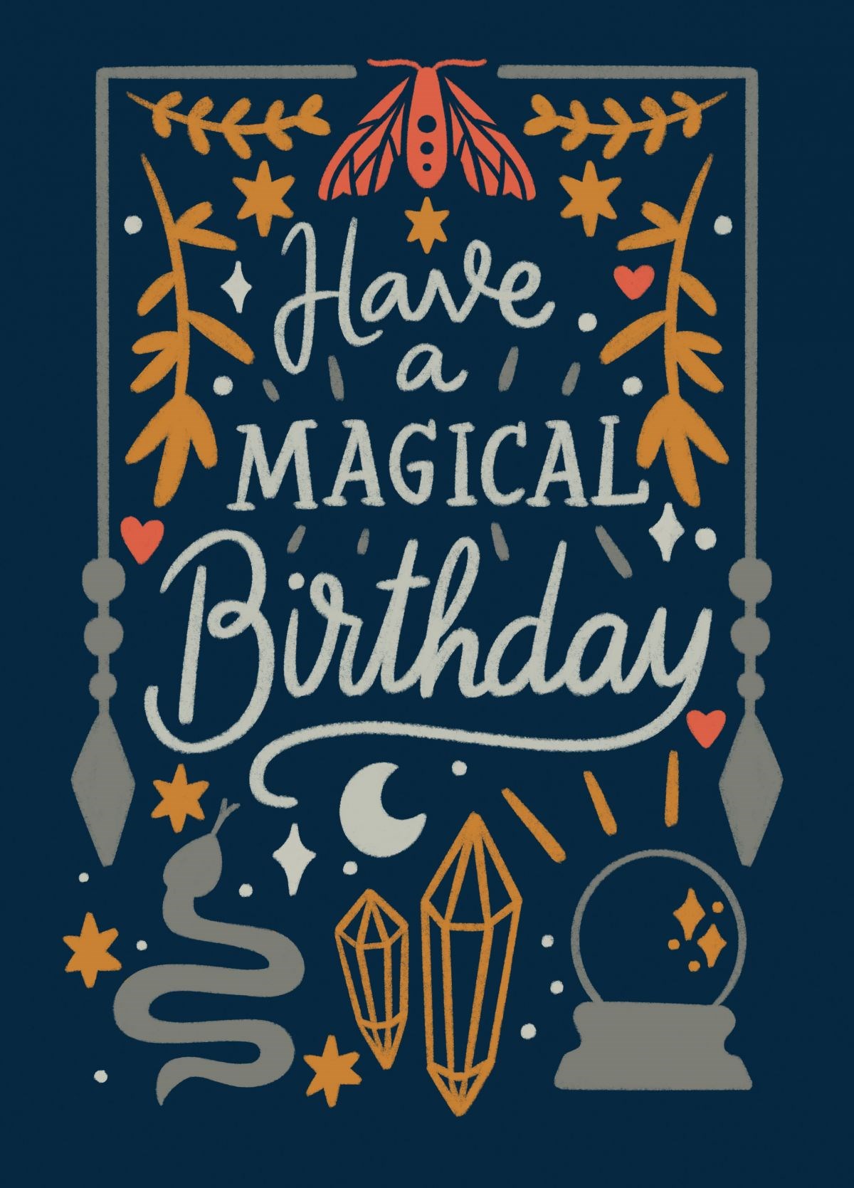 Have A Magical Birthday Card | Scribbler