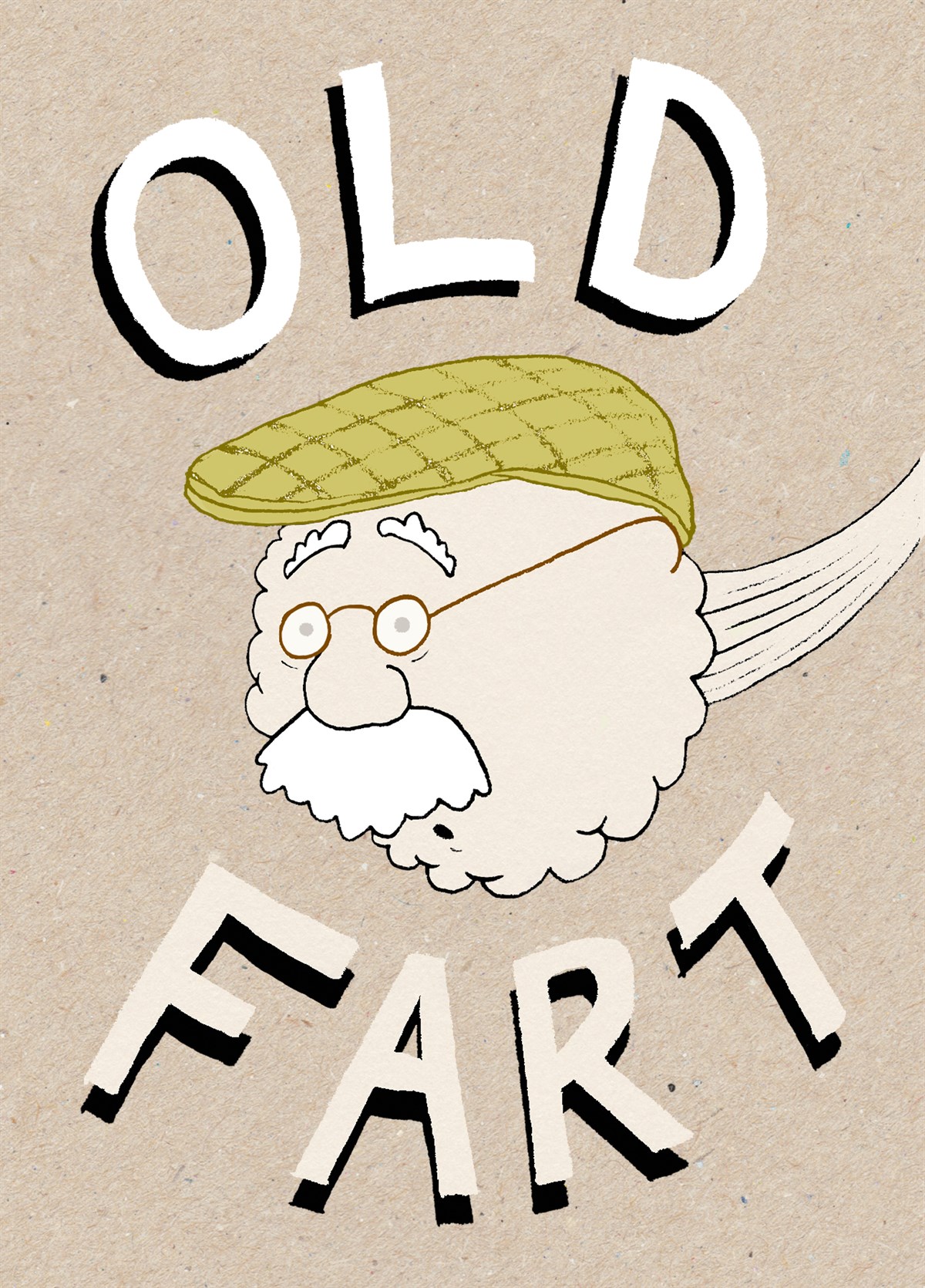Happy Birthday Old Fart Friend Funny Personalised Humour Card