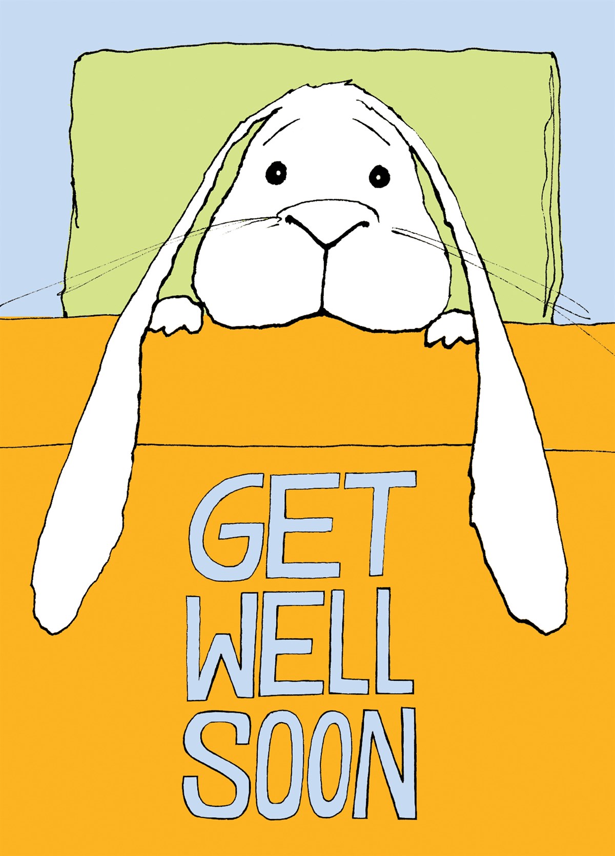 Dippy Get Well Soon Card | Scribbler