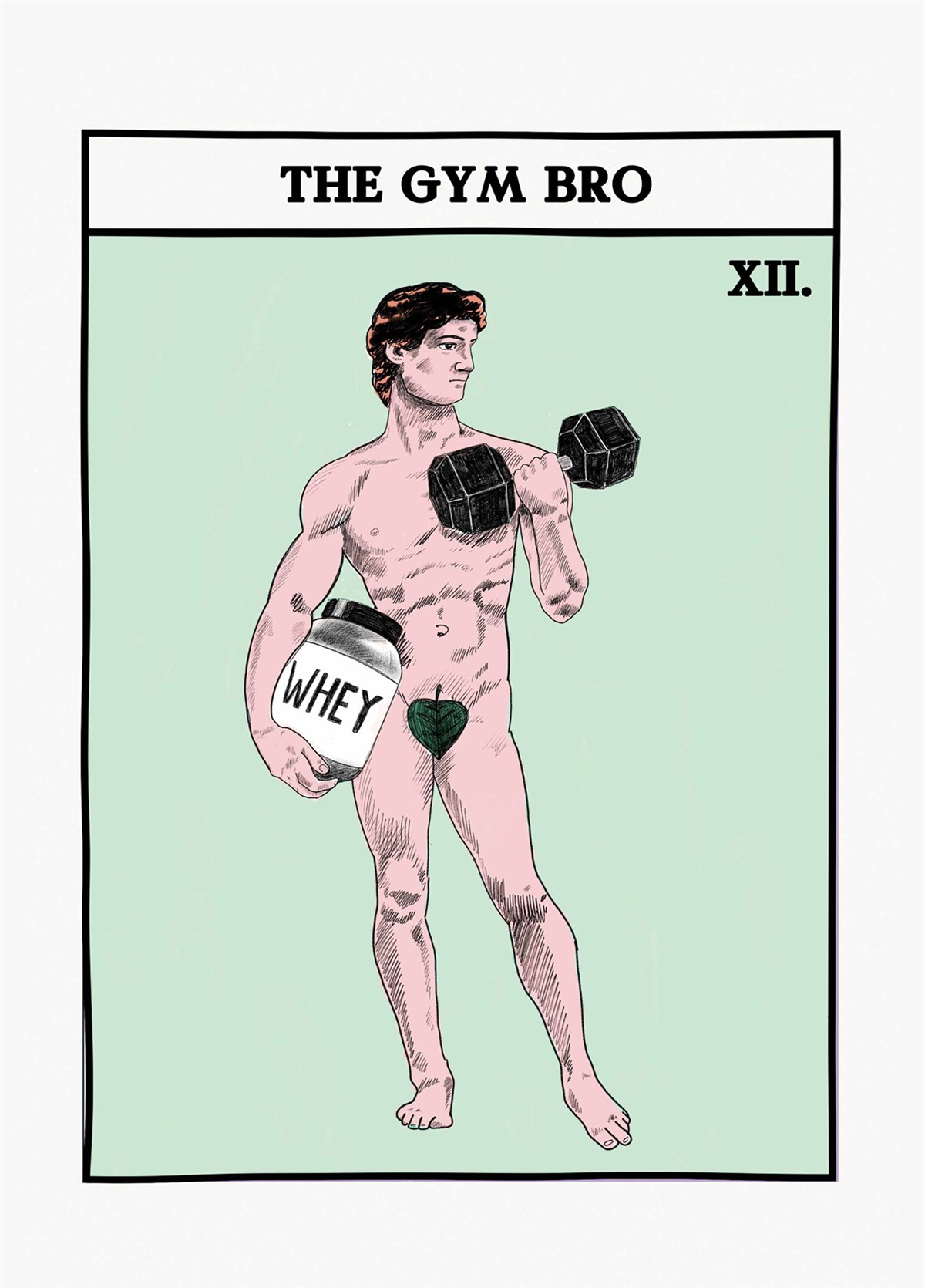 Gym Bro Card