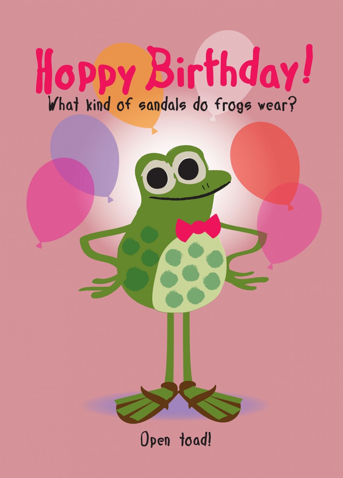 Hoppy Birthday To You Card | Scribbler