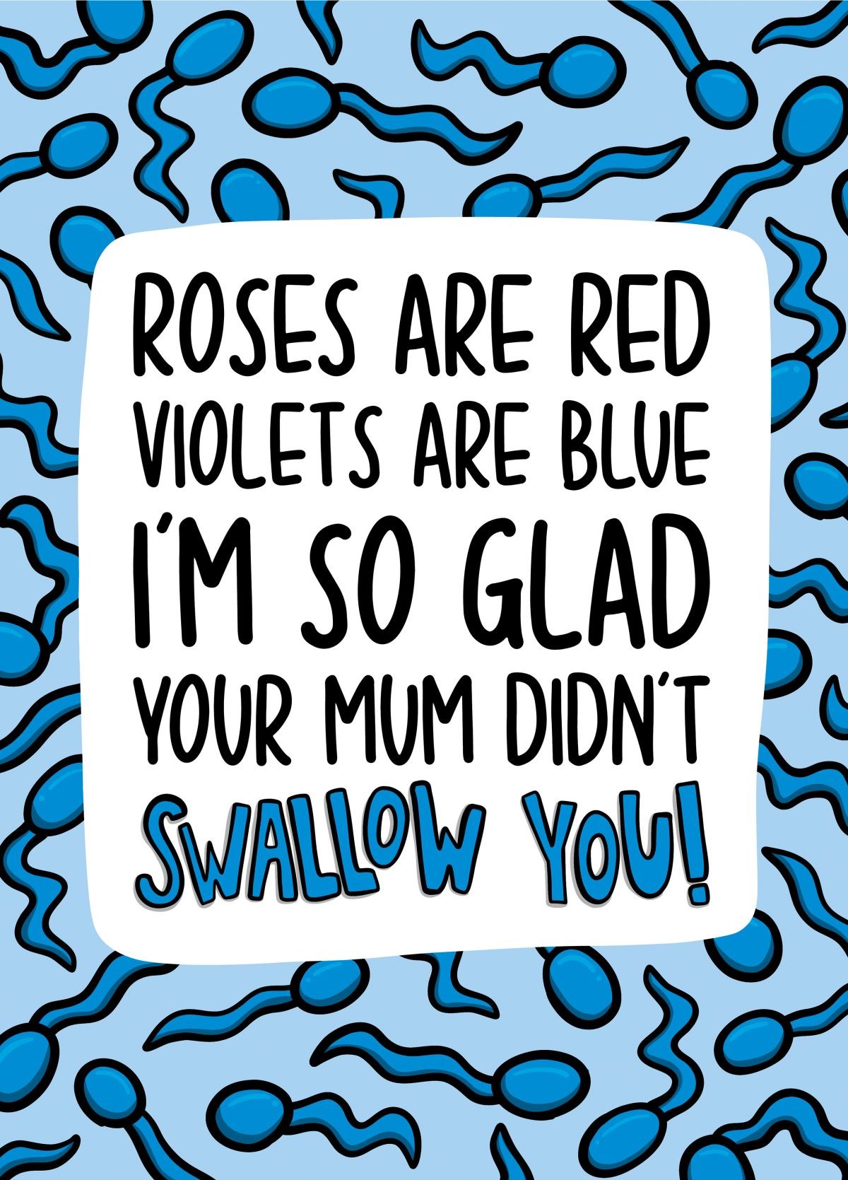 Rude Valentines Poem Card Funny