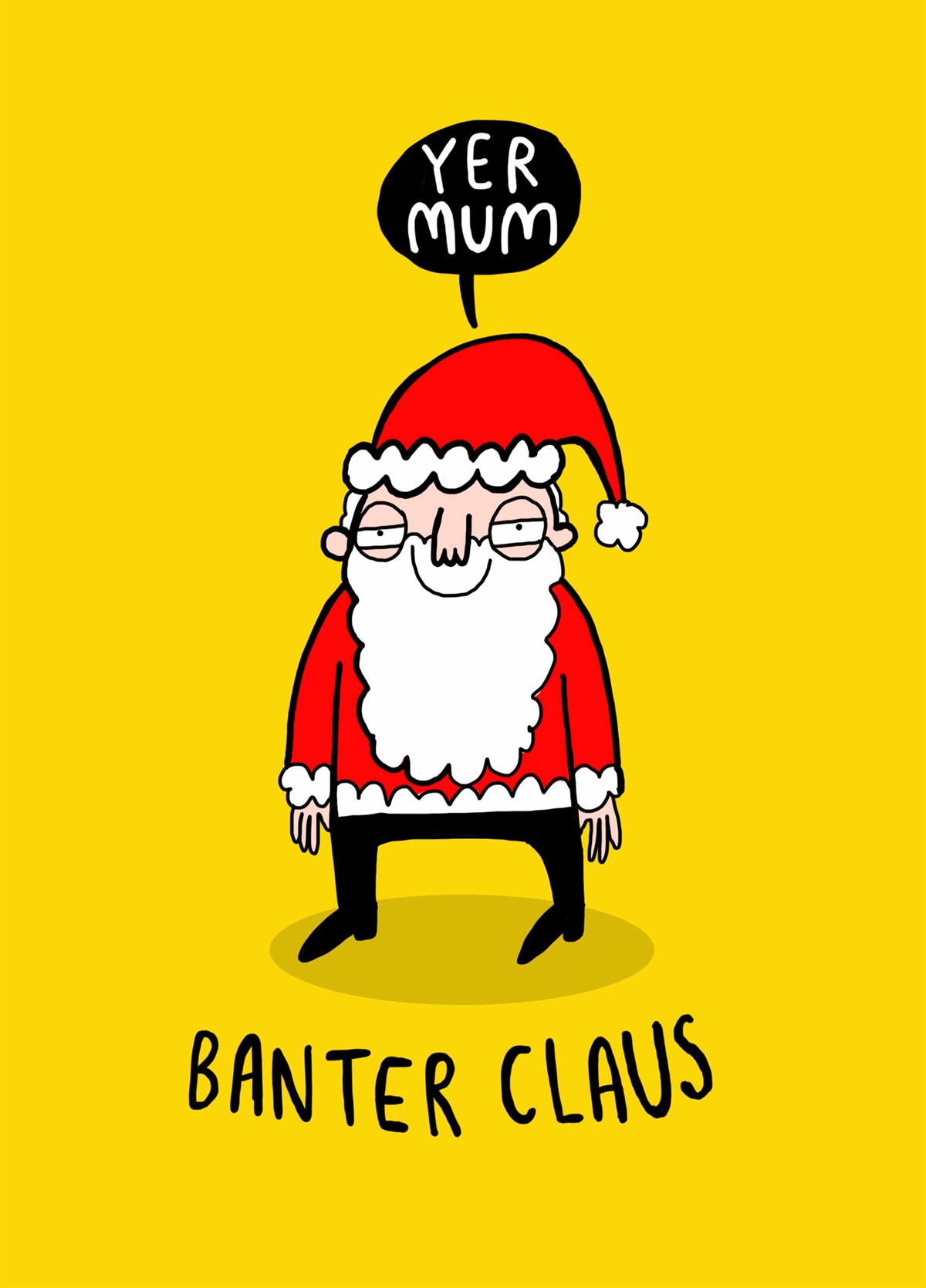 Banter Claus Card Scribbler
