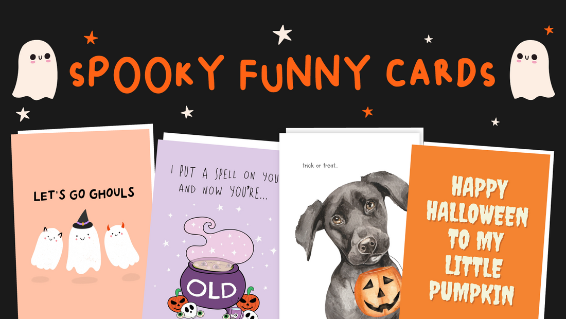 Halloween: spooky-funny cards