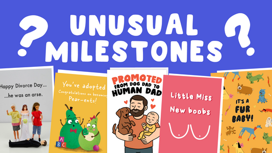 Cards and gifts for unusual milestones (divorces, vasectomies, pet adoptions!)
