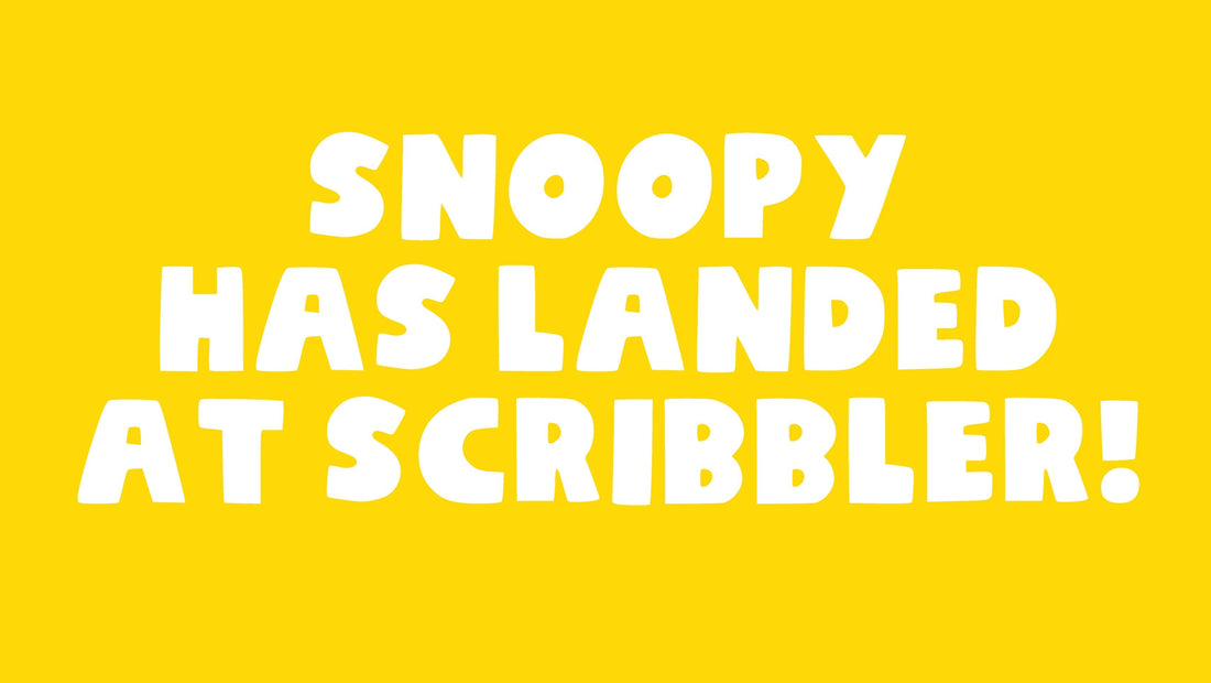 Snoopy has landed at Scribbler!