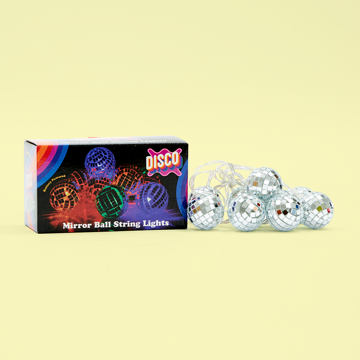 Disco Ball String Lights