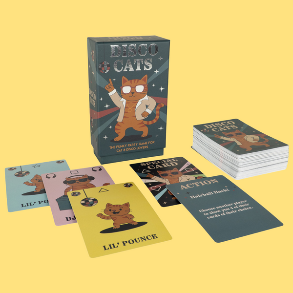 Disco Cats Card Game