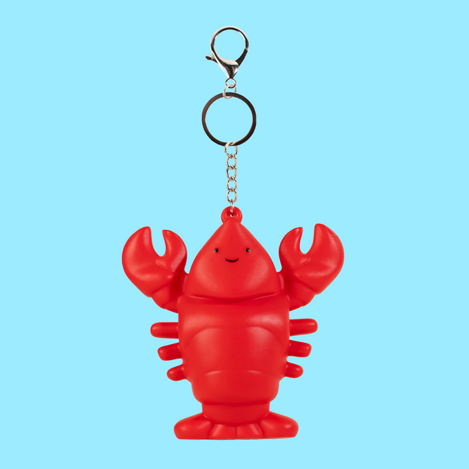 Lobster Light Up Bag Charm