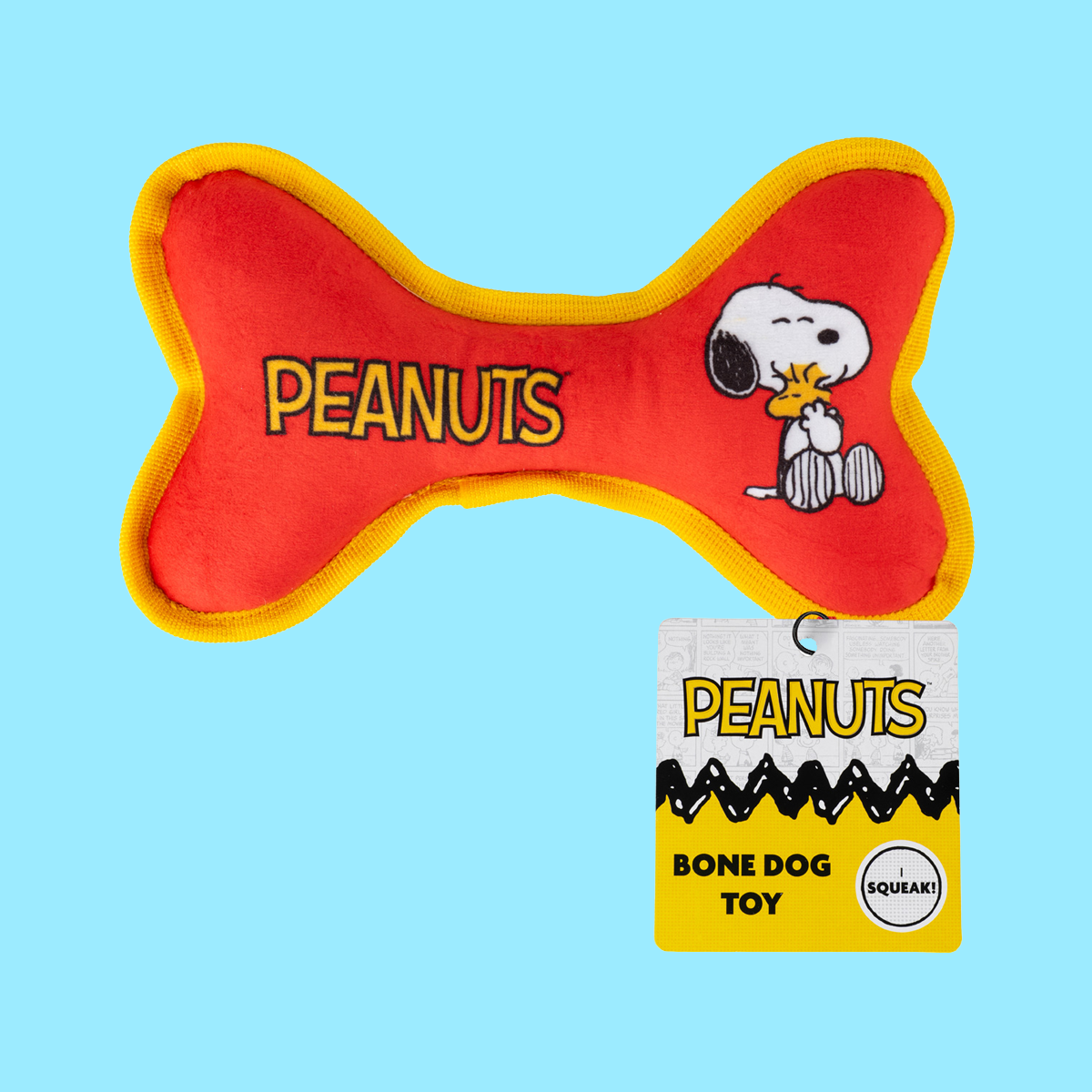 Peanuts Soft Bone Dog Toy