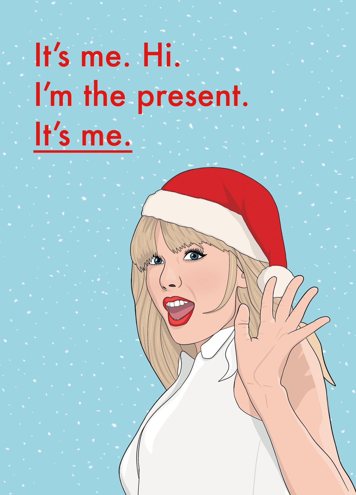 Taylor Swift Christmas Card