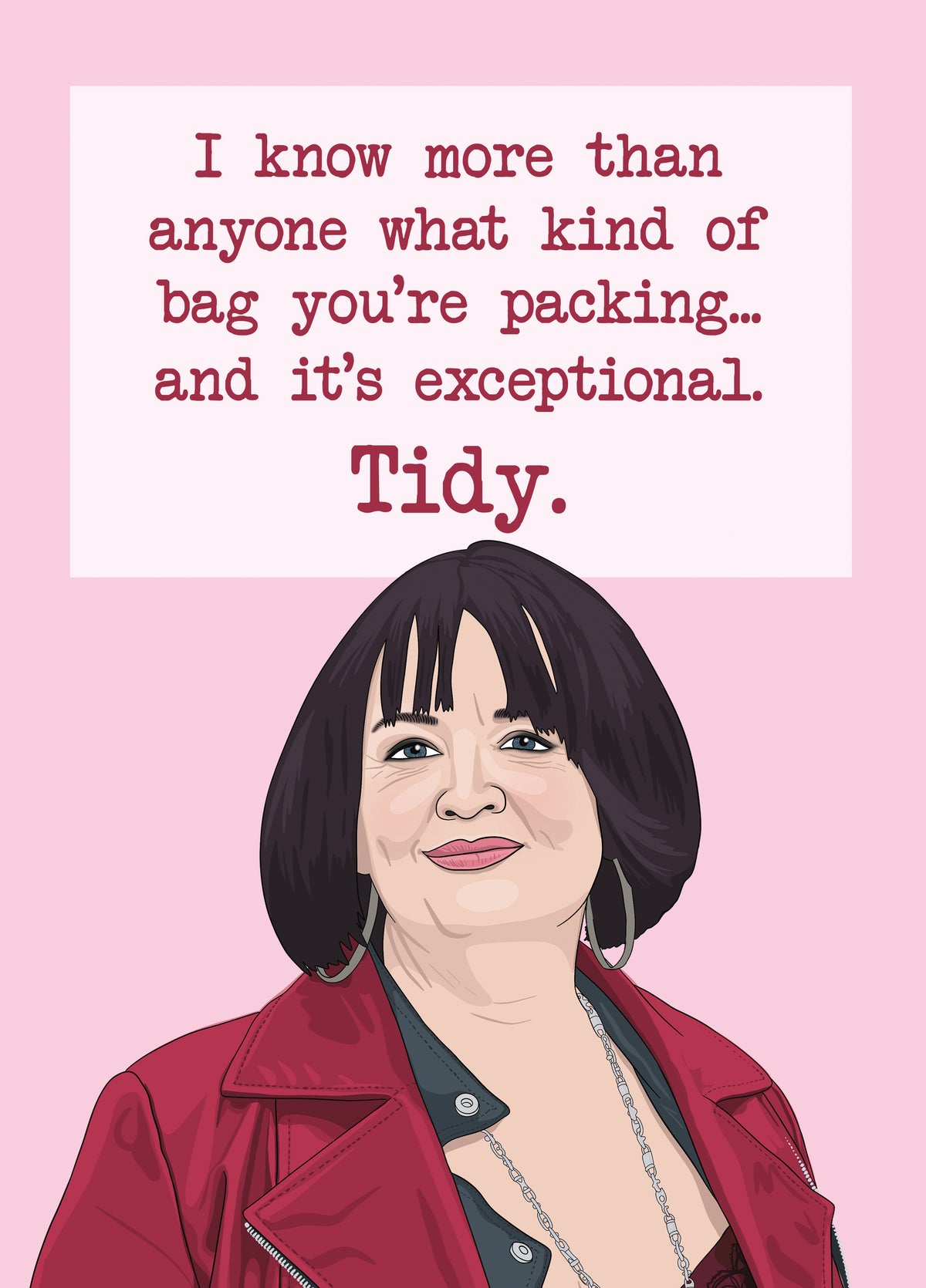 Nessa Love Card - Gavin & Stacey - Exceptional Bag