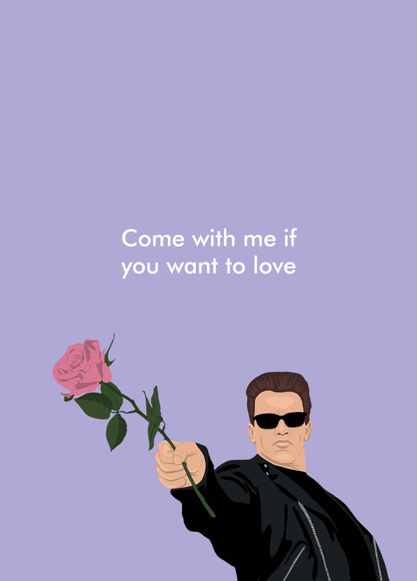 Terminator Love Card