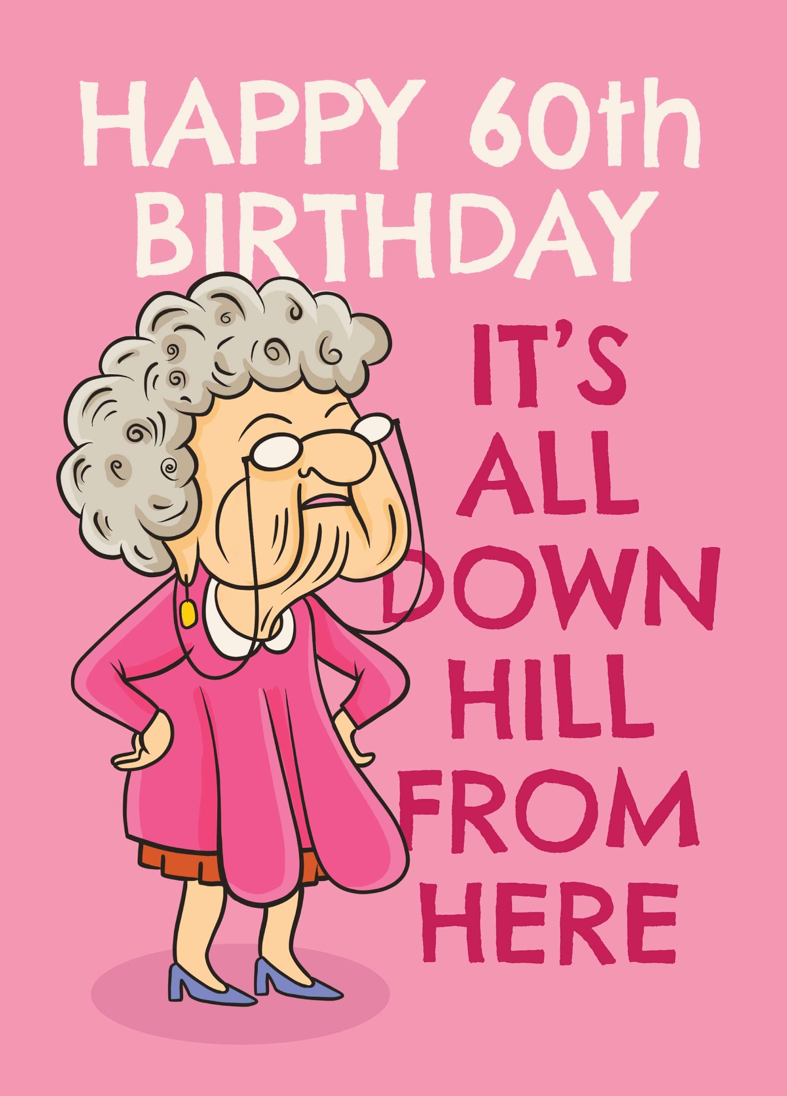 60th Birthday Card
