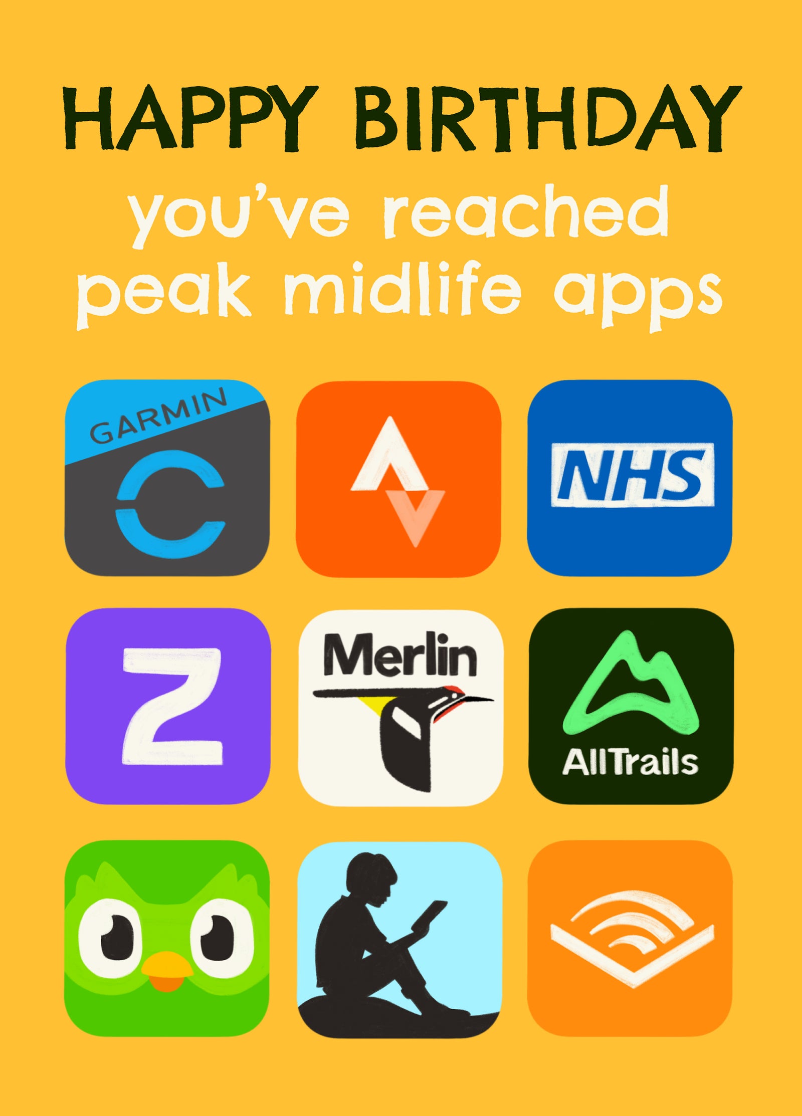 Midlife Apps Birthday Card