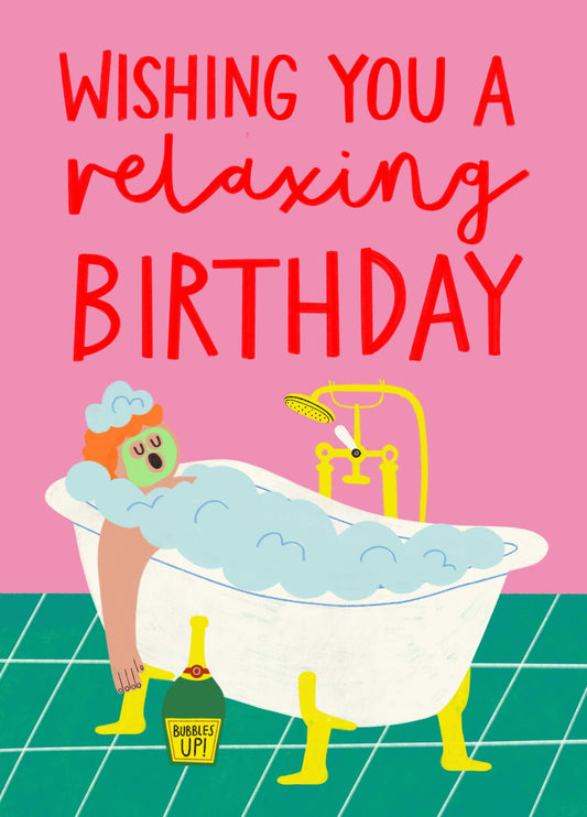 Relaxing Birthday Bubbles