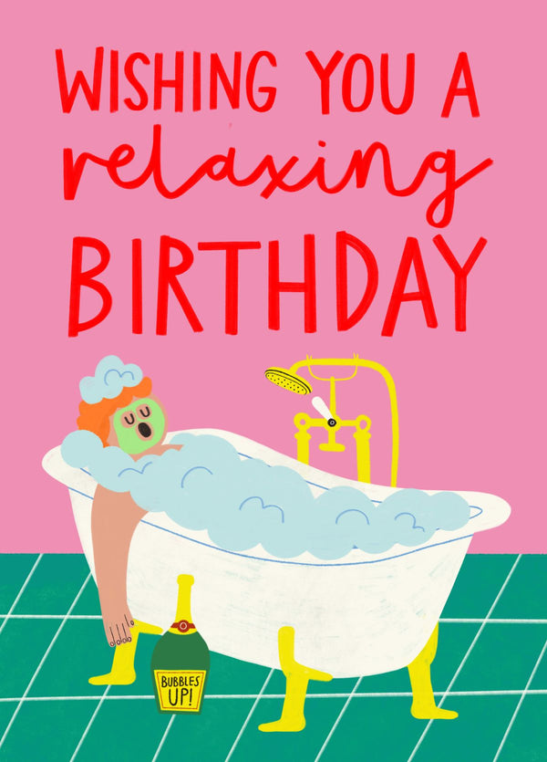 Relaxing Birthday Bubbles
