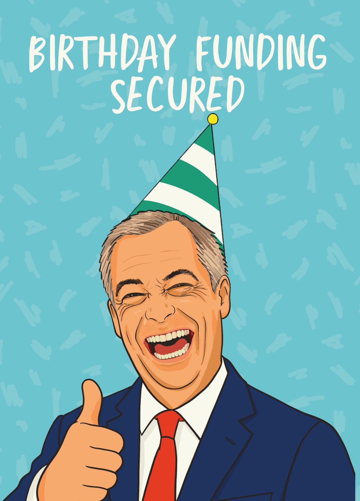 Nigel Farage Reform Card