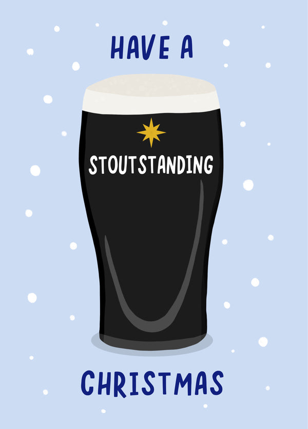 Have A Stout-standing Christmas, Guinness Card