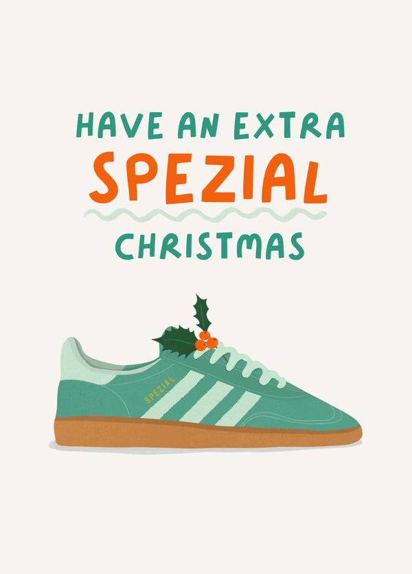 Spezial Trainer Pun Christmas Card