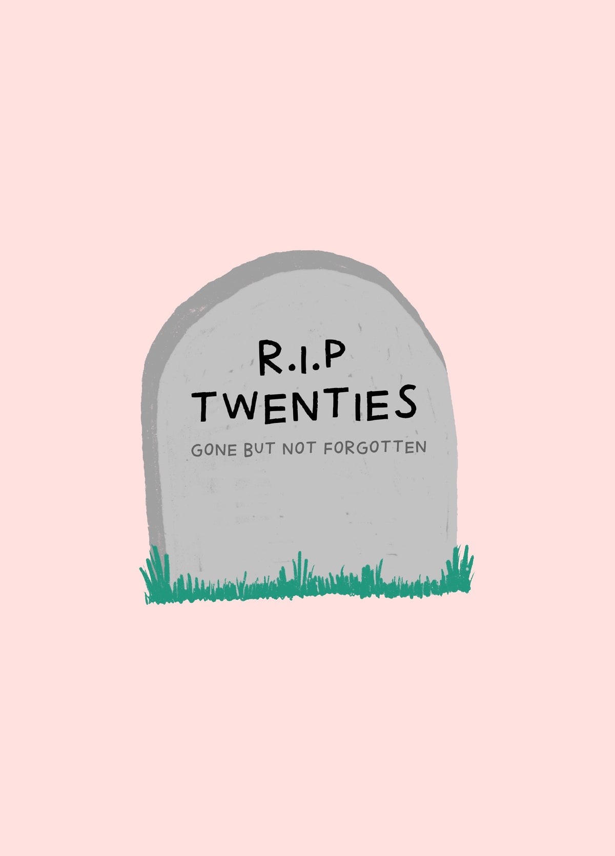 RIP Twenties 30th Birthday Card