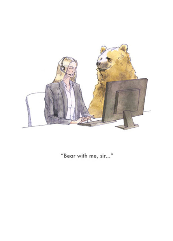 Bear With Me Sir Card