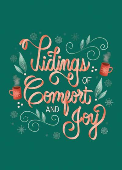 Tidings Of Comfort And Joy Card