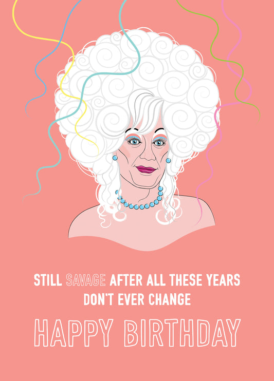 Have A Savage Birthday! Card
