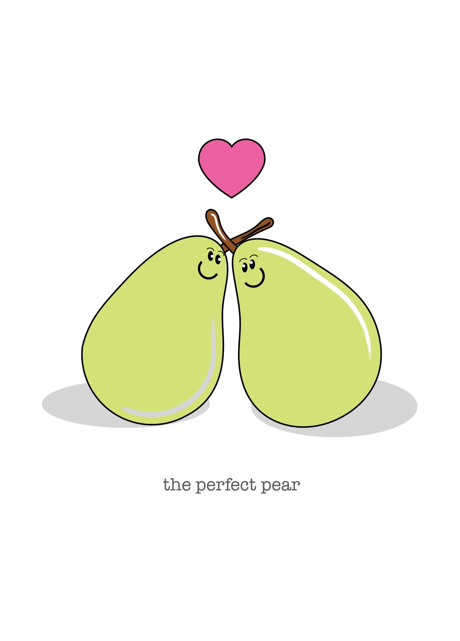 Perfect Pear Anniversary Card