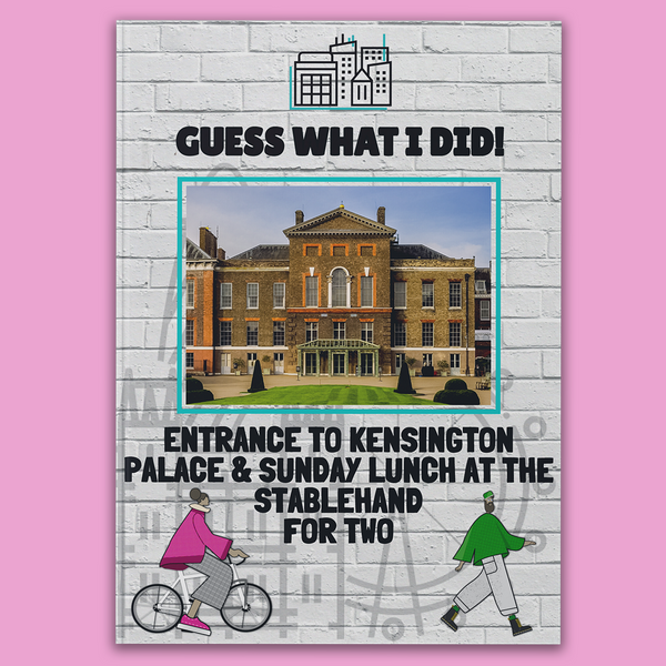 Entrance to Kensington Palace & Sunday Lunch at The Stablehand for Two