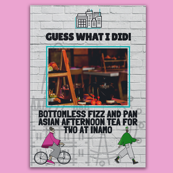 Bottomless Fizz and Pan Asian Afternoon Tea for Two at Inamo