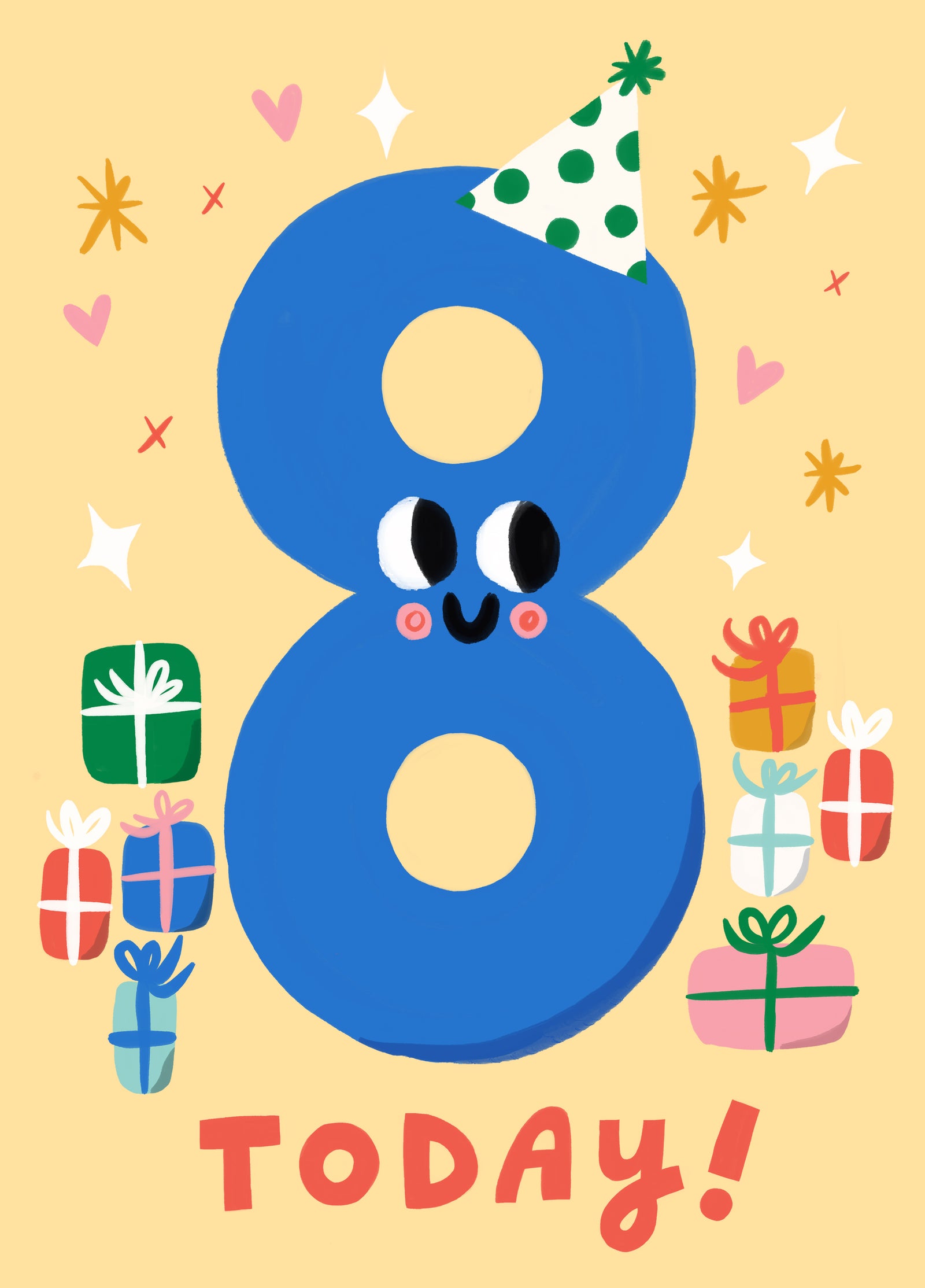 8 Today!