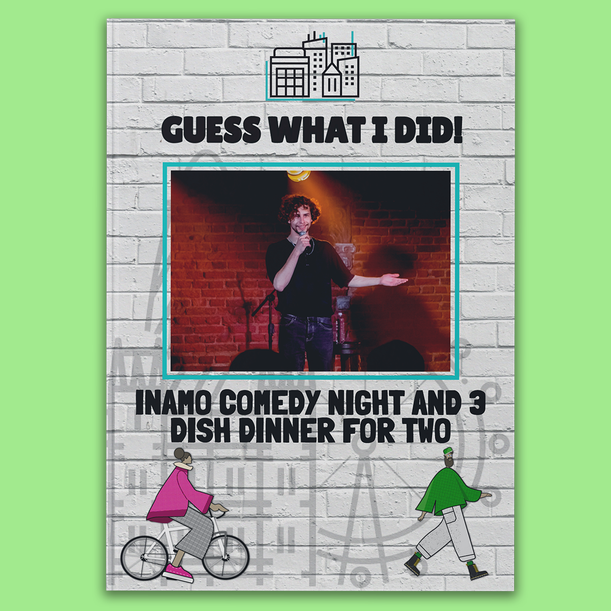 Inamo Comedy Night and 3 Dish Dinner for Two