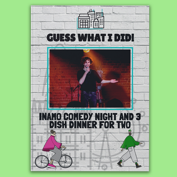 Inamo Comedy Night and 3 Dish Dinner for Two