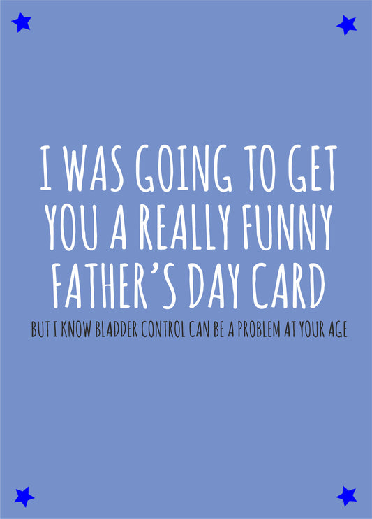 Bladder Control Problems Card