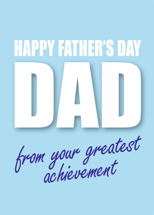 From Your Greatest Achievement Card