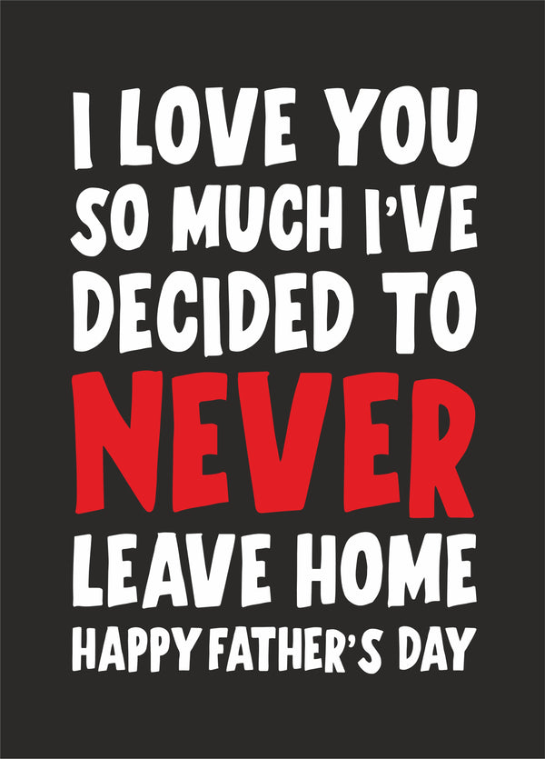 I Love You So Much Card