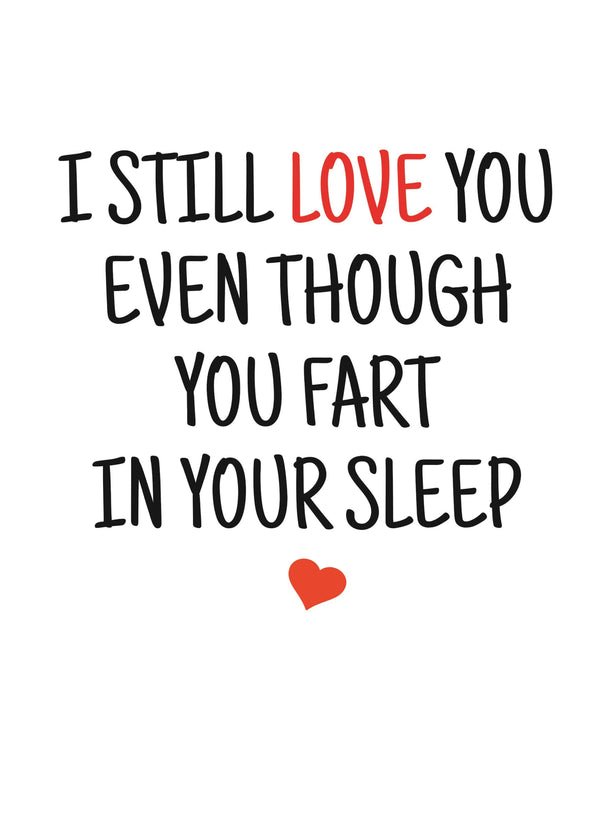 I Still Love You Card