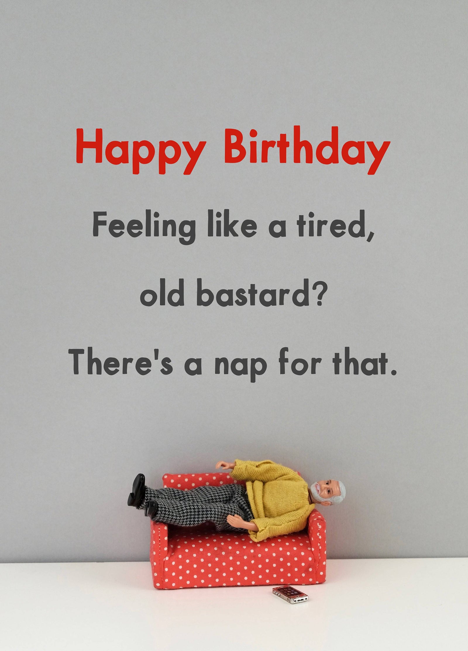 There's A Nap For That Birthday Card