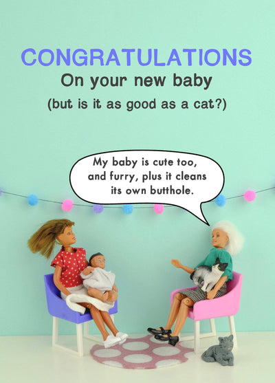 As Good As A Cat Card