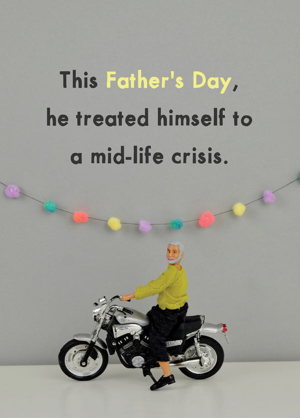 Father's Day Mid-life Crisis Card