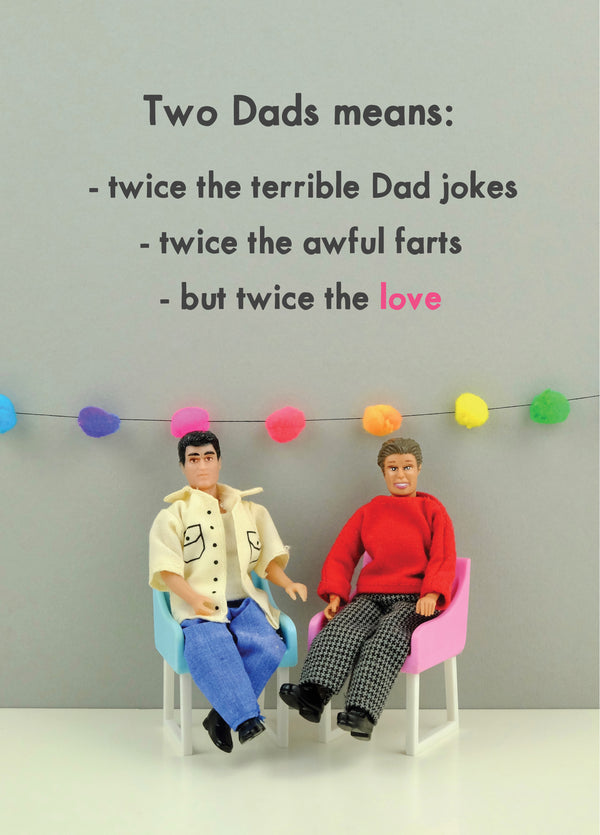 Father's Day Two Dads Card