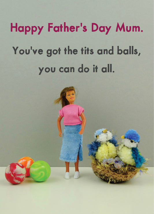 Happy Father's Day Mum Card