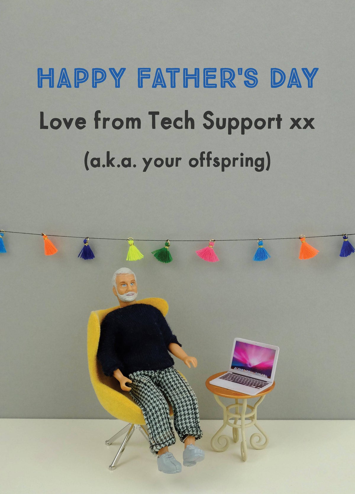 Happy Father's Day Tech Support Card