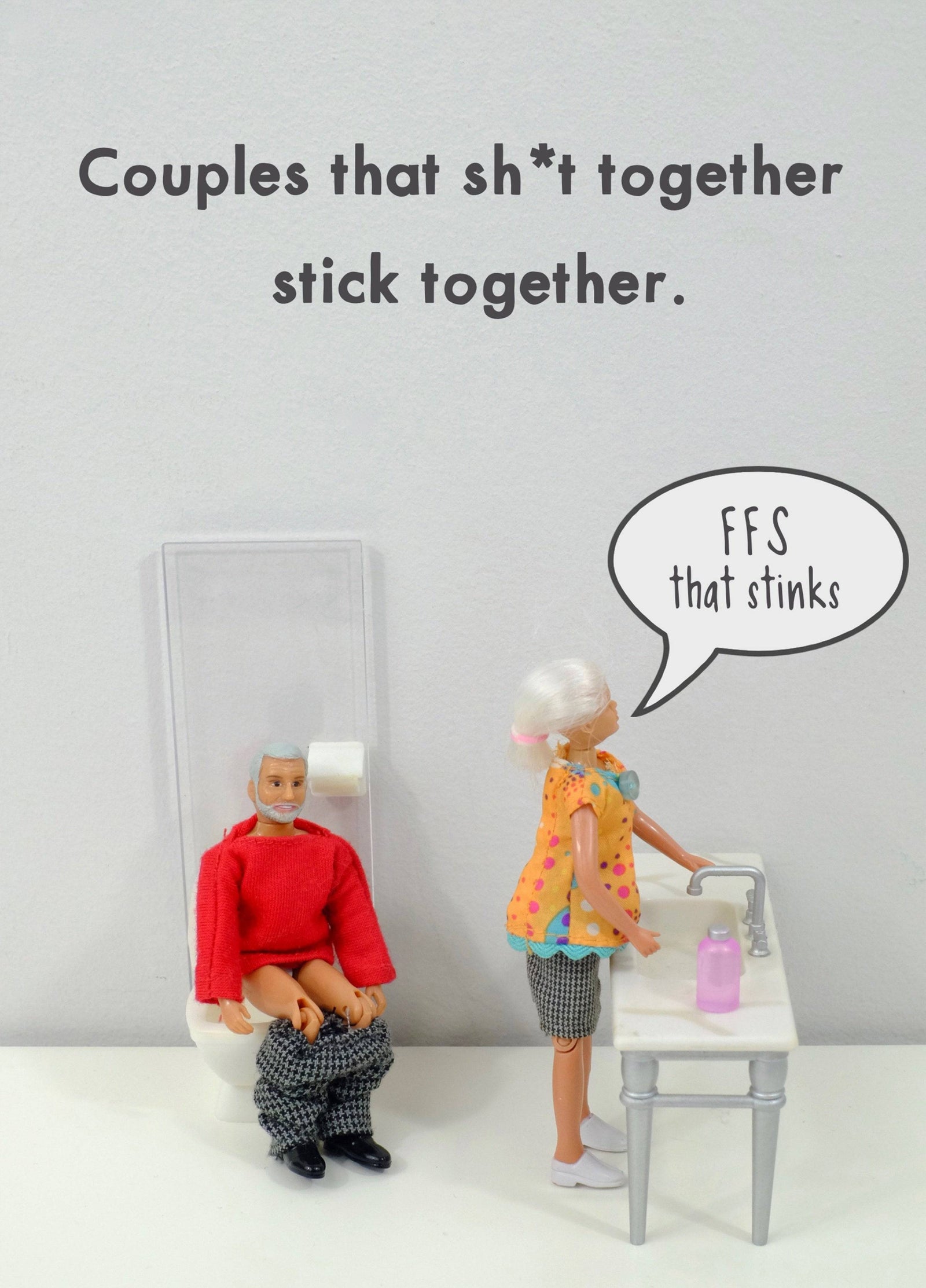Couple That Shit Jeffrey And Janice Card