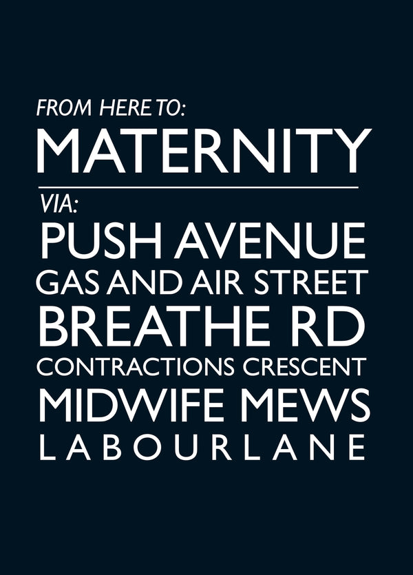 Maternity Card