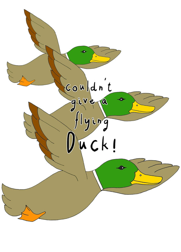 Couldn't Give A Flying Duck