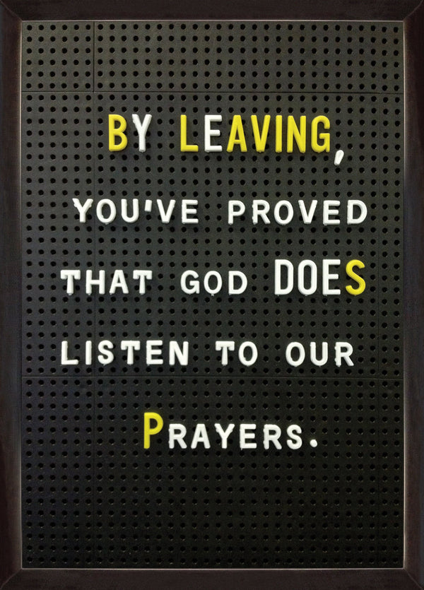 Prayers Card