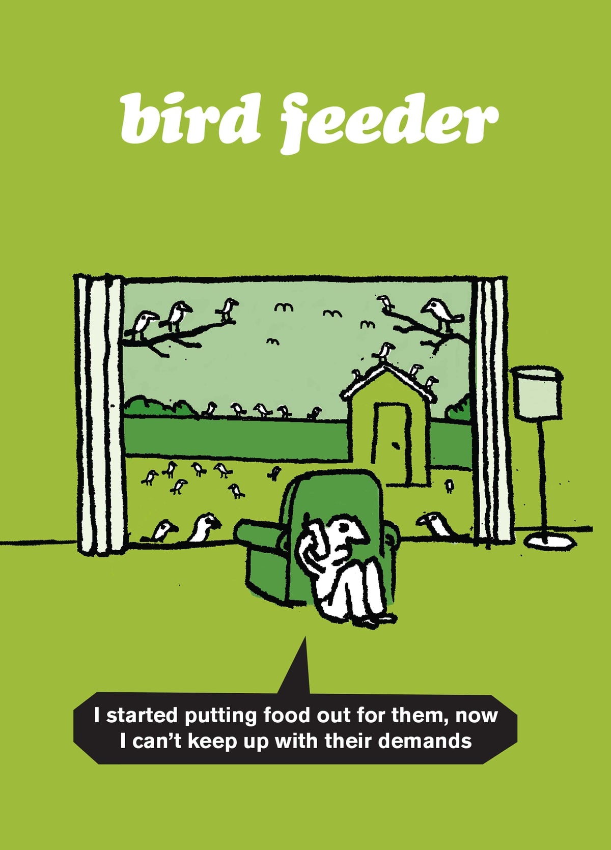 Bird Feeder Card